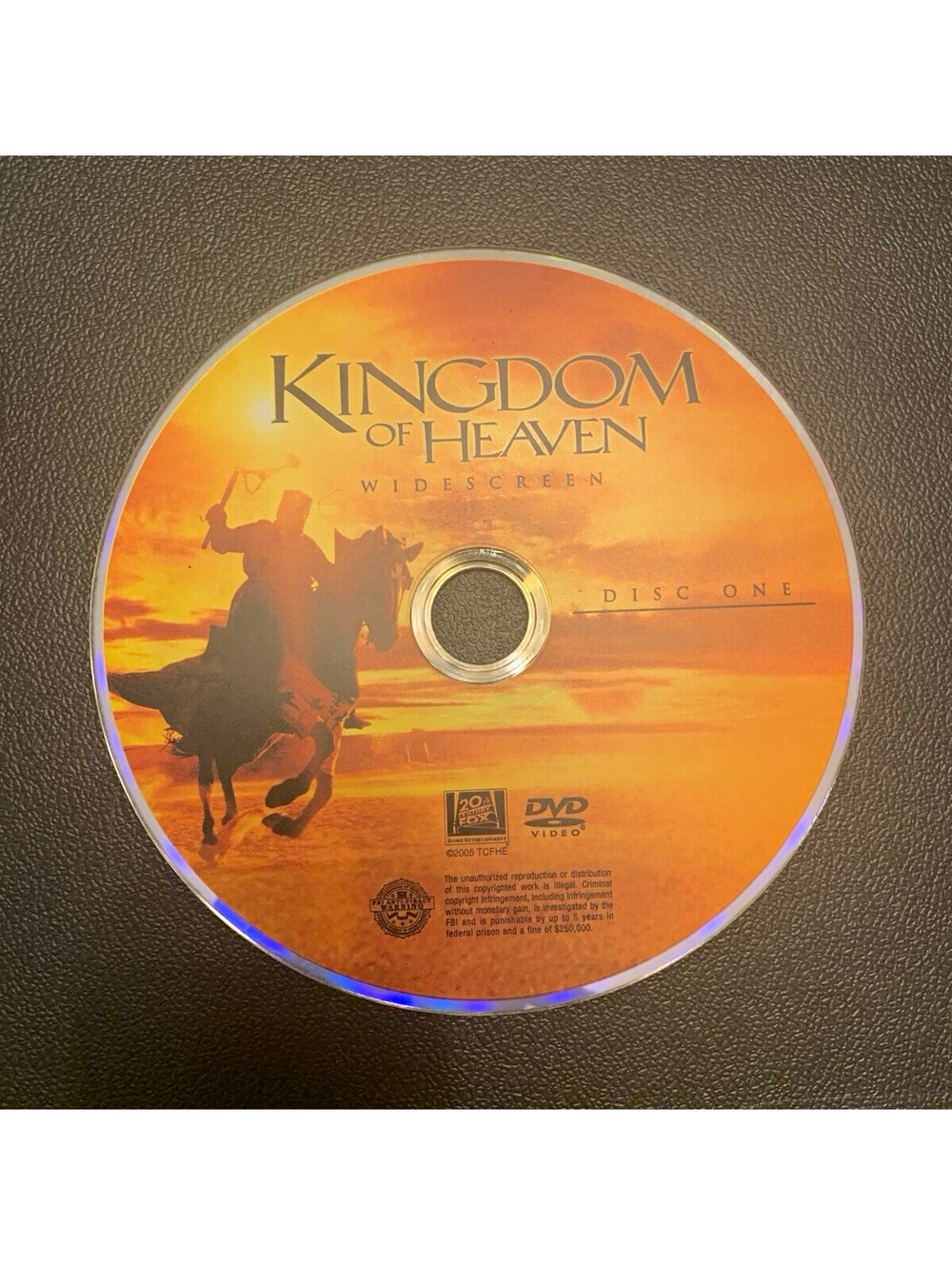 20th Century Fox Kingdom of Heaven (2005) DVD Widescreen Edition, Disc One
